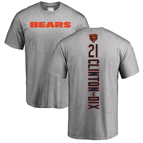Chicago Bears Men Ash Ha Ha Clinton-Dix Backer NFL Football #21 T Shirt
